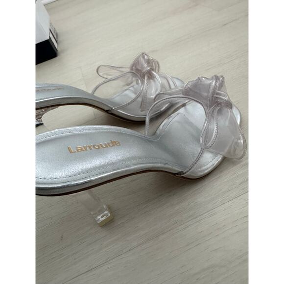 Larroude Mariah Heel in Silver - Picture 6 of 15